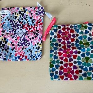 Brighton Drawstring Jewelry Pouch.  Set of 2.